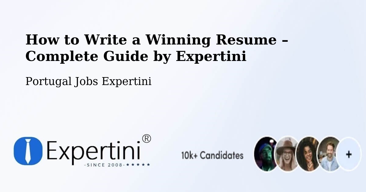 Resume Writing Guide for Job Seekers – Beringel - Beringel, Portugal Jobs Expertini